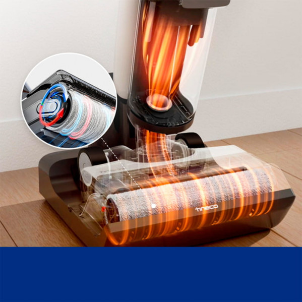 Акумуляторний миючий пилосос Tineco Floor One S6 Flashdry Pet (FW360100DE)