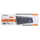 Клавiатура A4Tech KV-300H Grey/Black