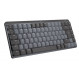 Клавiатура бездротова Logitech MX Mechanical Mini Bluetooth Illuminated Graphite (920-010782)
