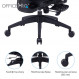 Крісло офісне Officepro Skyline Footrest Black (OC750-B-B-B)