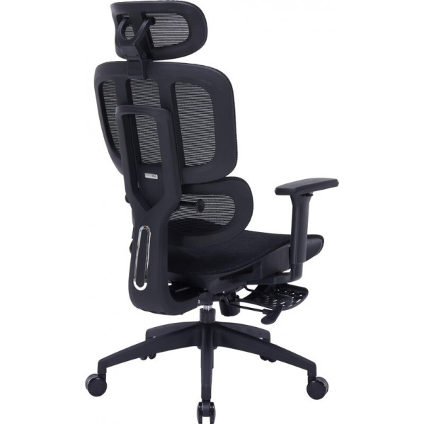 Крісло офісне Officepro Skyline Footrest Black (OC750-B-B-B)