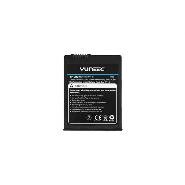 Акумулятор для пульта Yuneec ST16S 8700 mAh, 3.6V, 1S (YUNST16S100)