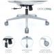 Крісло офісне Officepro Wave OC670-G-G-G Grey