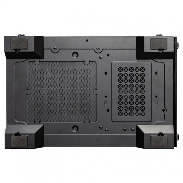 Корпус 1stPlayer X2-M-BK-4F7 Black без БЖ
