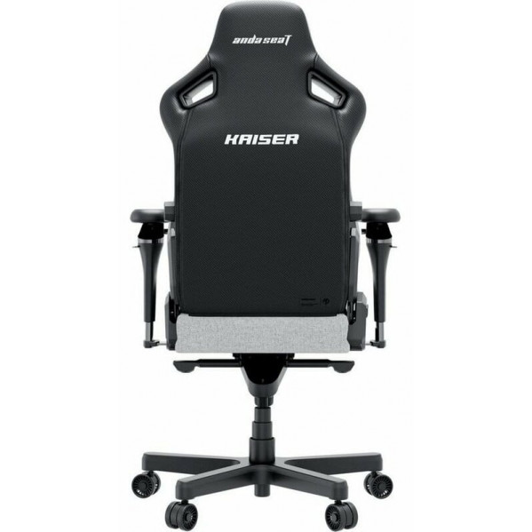 Крісло для геймерів Anda Seat Kaiser 4 V2 Size XL PVC Gray Fabric (AD12YDDC-XLL-20-G-CF-03)