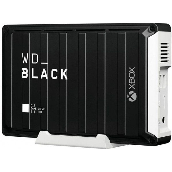 Зовнішній жорсткий диск 3.5" USB 12.0TB Black D10 Game Drive for Xbox One (WDBA5E0120HBK-EESN)