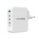 Мережевий зарядний пристрій J5create GaN USB-C 130W White (JUP43130E-EN)