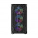 Корпус 1stPlayer AY7-BK-4F1 Black без БЖ