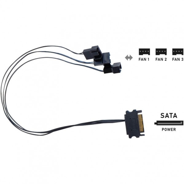 Контролер для вентиляторів Lian Li L-Wireless Controller Black (G89.RF-T-B.01)