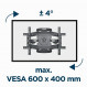Кронштейн Gembird WM-75ST-01 (VESA600х400)
