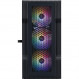 Корпус 1stPlayer T3-BK-4F1 Black без БЖ