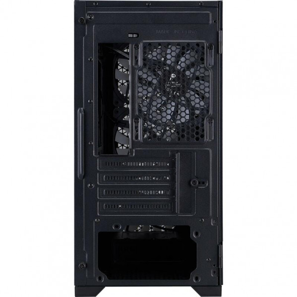 Корпус 1stPlayer T3-BK-4F1 Black без БЖ