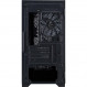 Корпус 1stPlayer T3-BK-4F1 Black без БЖ