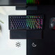 Клавіатура бездротова HyperX Alloy Rise 75 Red RGB UA Black (91Y91AA)