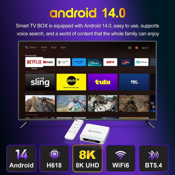 TV приставка H96 Max H618 Plus 4/32GB