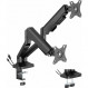 Кріплення настільне для двох моніторів OfficePro 17-35" Black (MA452B)