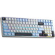 Клавіатура бездротова Aula S100pro Brown Switch White/Black (6948391205755)