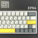 Клавіатура бездротова Epomaker EP64 60% Mulan Switch Hot-Swap (2.4G/BT/USB) RGB UA White (EP64-W-M)
