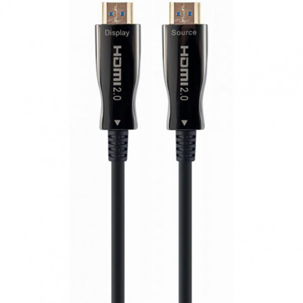 Кабель Cablexpert HDMI - HDMI V 2.0 (M/M), 10 м, чорний (CCBP-HDMI-AOC-10M-02) коробка
