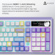 Клавіатура бездротова Ajazz AK980 V2 Gift Switch V2 White (AK980-V2-G-PWB)