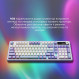 Клавіатура бездротова Ajazz AK980 V2 Gift Switch V2 White (AK980-V2-G-PWB)