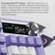 Клавіатура бездротова Ajazz AK980 V2 Gift Switch V2 White (AK980-V2-G-PWB)