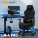 Крісло для геймерів Anda Seat Luna Pro Size L Black Fabric (AD18T-44-B-F)