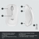 Комплект (клавiатура, миша) бездротовий Logitech MK295 Combo White (920-009824)