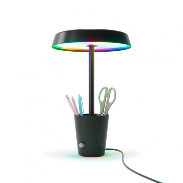 Настільна лампа Nanoleaf Umbra Cup, RGBW, Apple HomeKit, Matter Black (SQUB0300-1Cup)
