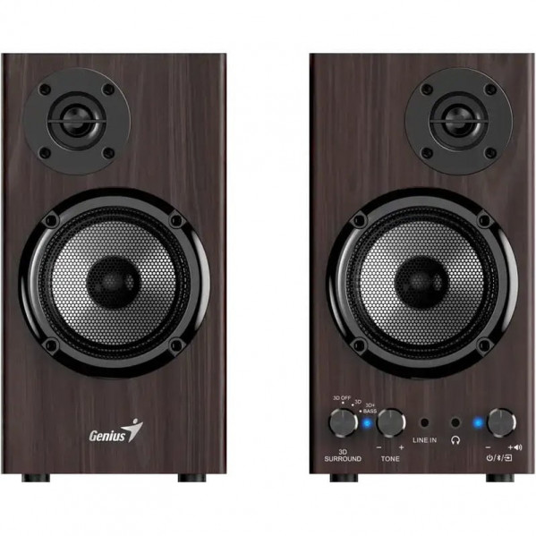 Акустична система Genius SP-HF520BT Dark Brown (31730054401)