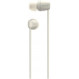 Bluetooth-гарнітура Sony WI-C100 Beige (WIC100C.CE7)