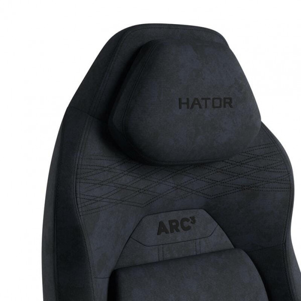 Крісло для геймерів Hator Arc 3 L Velour Black (HTC3440L)