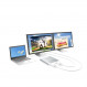 Адаптер J5create USB-A - 2 HDMI (M/F), Silver (JUA365-N)