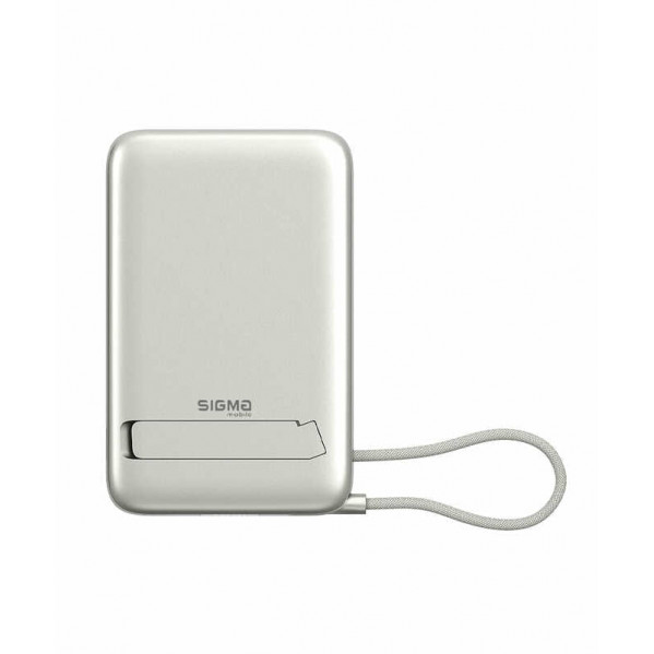 Універсальна мобільна батарея Sigma mobile X-power SI10A8QL-MAG 10000mAh Silver