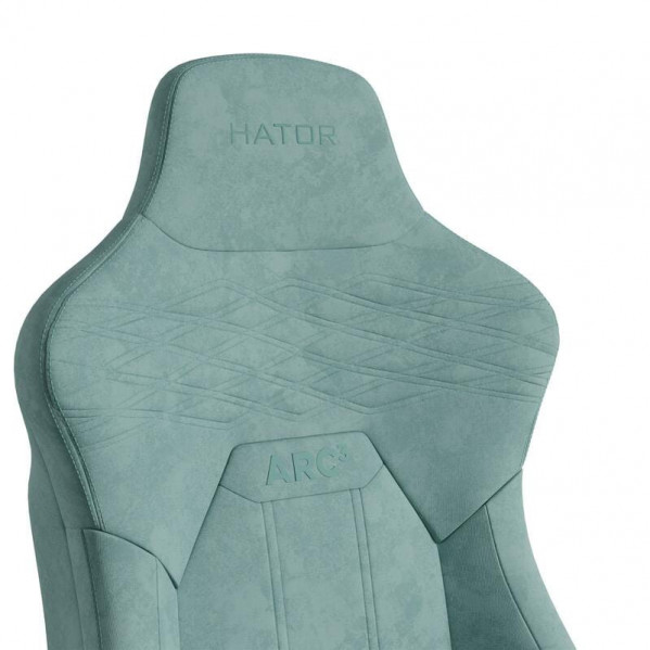Крісло для геймерів Hator Arc 3 XL Velour Turquoise (HTC3443XL)