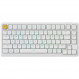 Клавіатура бездротова Keychron J1, K Pro Brown, Hot-Swap, RGB White (J1-Q3-UA)
