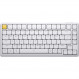 Клавіатура бездротова Keychron J1, K Pro Brown, Hot-Swap, RGB White (J1-Q3-UA)