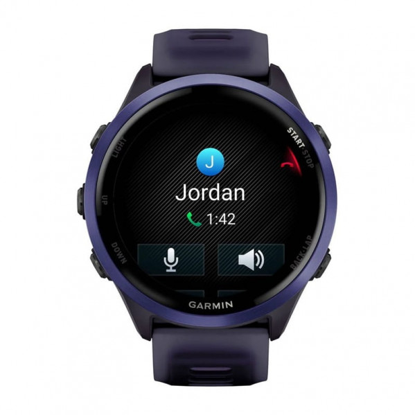 Смарт-годинник Garmin Forerunner 570 47mm Indigo with Indigo/Translucent Imperial Purple with Slate Buckle (010-02971-42)