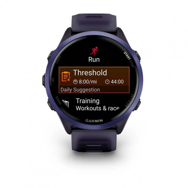 Смарт-годинник Garmin Forerunner 570 47mm Indigo with Indigo/Translucent Imperial Purple with Slate Buckle (010-02971-42)