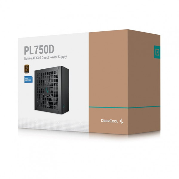 Блок живлення DeepCool PL750D 750W (R-PL750D-FC0B-EU-V2)