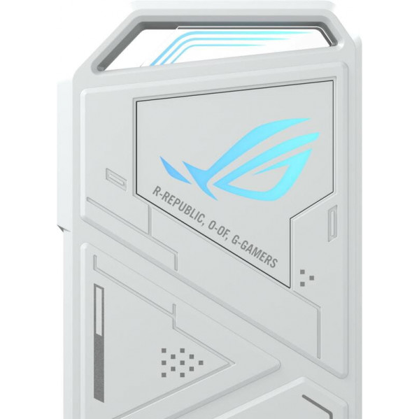 Зовнішня кишеня Asus ROG Strix Arion ESD-S1C PCIe NVMe M.2 2230/2242/2260/2280 USB Type-C 3.2 White (90DD02H1-B09000)