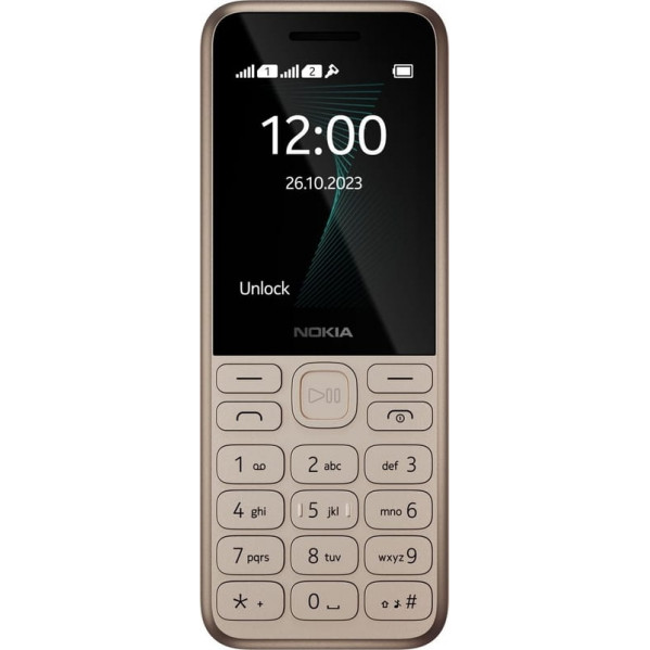 Мобільний телефон Nokia 130 2023 Dual Sim Light Gold