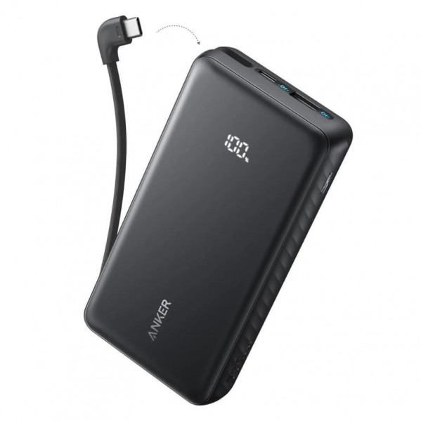 Універсальна мобільна батарея Anker Zolo 20000mAh 22.5W Black (A110EH11)