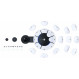Геймпад бездротовий Sony PlayStation PS5 Access Controller White (1000038412)