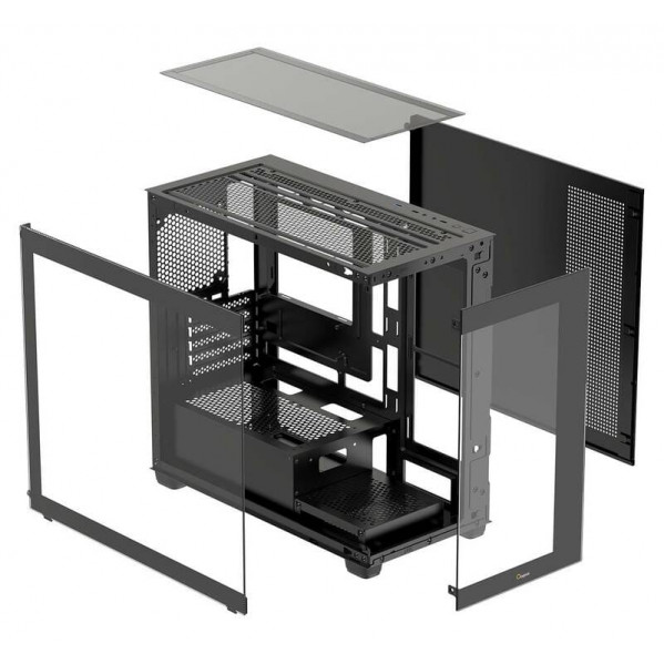 Корпус Ocypus Gamma C52 Black (GAMMA-C52-BKD000XX-GL)