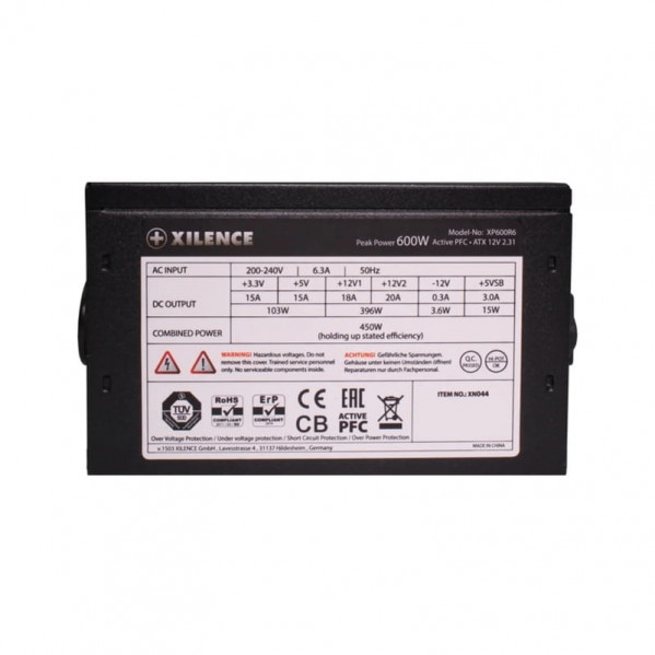 Блок живлення Xilence Performance C (XP600R6) 600W