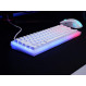 Клавіатура Xtrfy K5 RGB Kailh Red Hot-swap White (K5-RGB-CPT-TPWHITE-R-UKR)