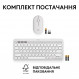 Комплект (клавіатура, миша) бездротовий Logitech Pebble 2 Combo White (920-012240)