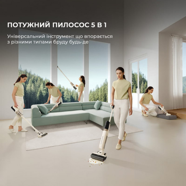 Акумуляторний миючий пилосос Mova K30 Mix (HMV24A)