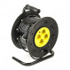Фільтр живлення PowerPlant JY-2000/40 (PPRA08M400S4) 4 розетки, 40 м, чорний, на котушці